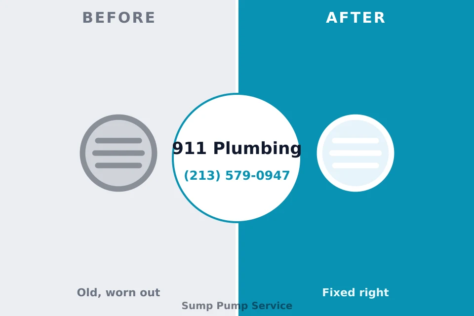 Before and after: plumbing company Atlantic City, NJ